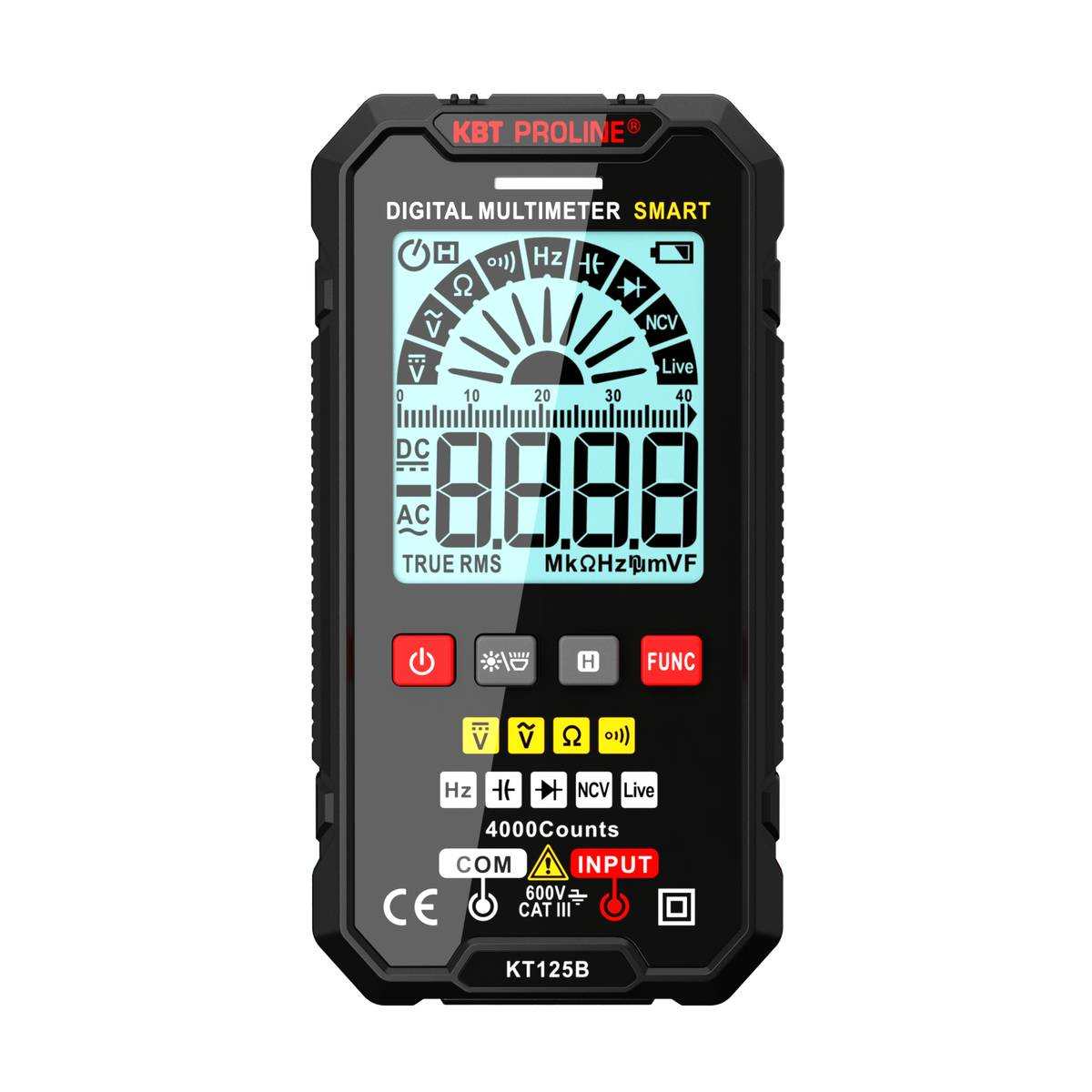 KT 125В Мультиметр цифровой SMART c True RMS
