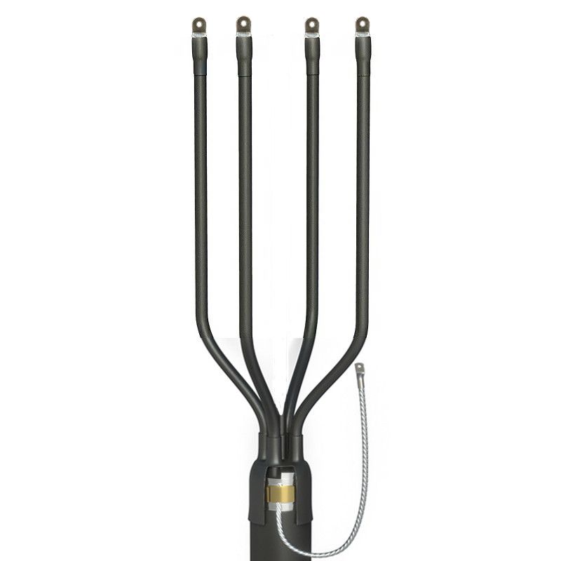 Кабельная Муфта 4 КВ(Н)Тп-1 (150-240) с наконечниками ZKabel (Бумага)